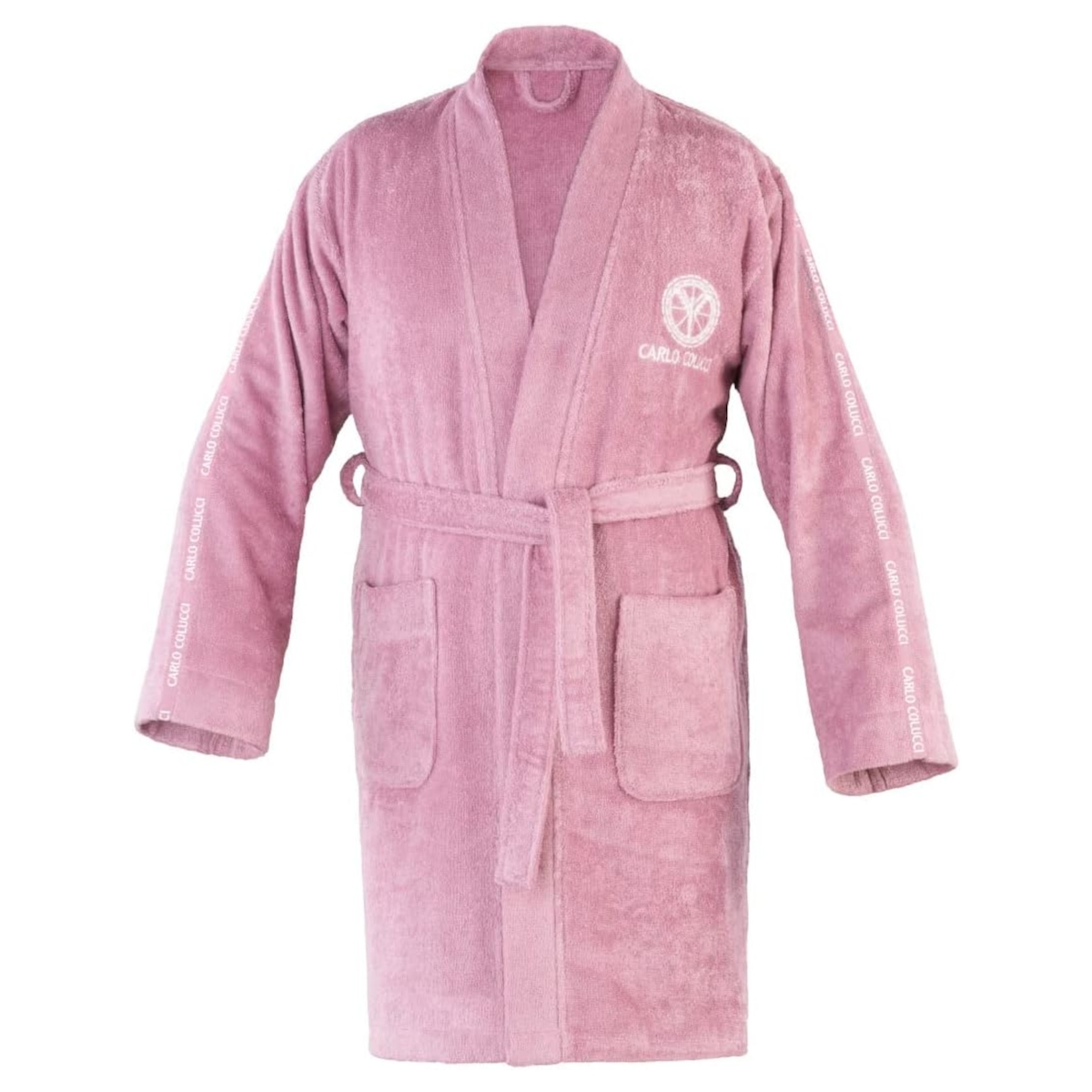 Carlo Colucci Bademantel Vito Damen - L - Malve Image