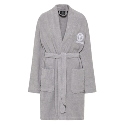 Carlo Colucci Bademantel Vito Damen - L - Silber Image