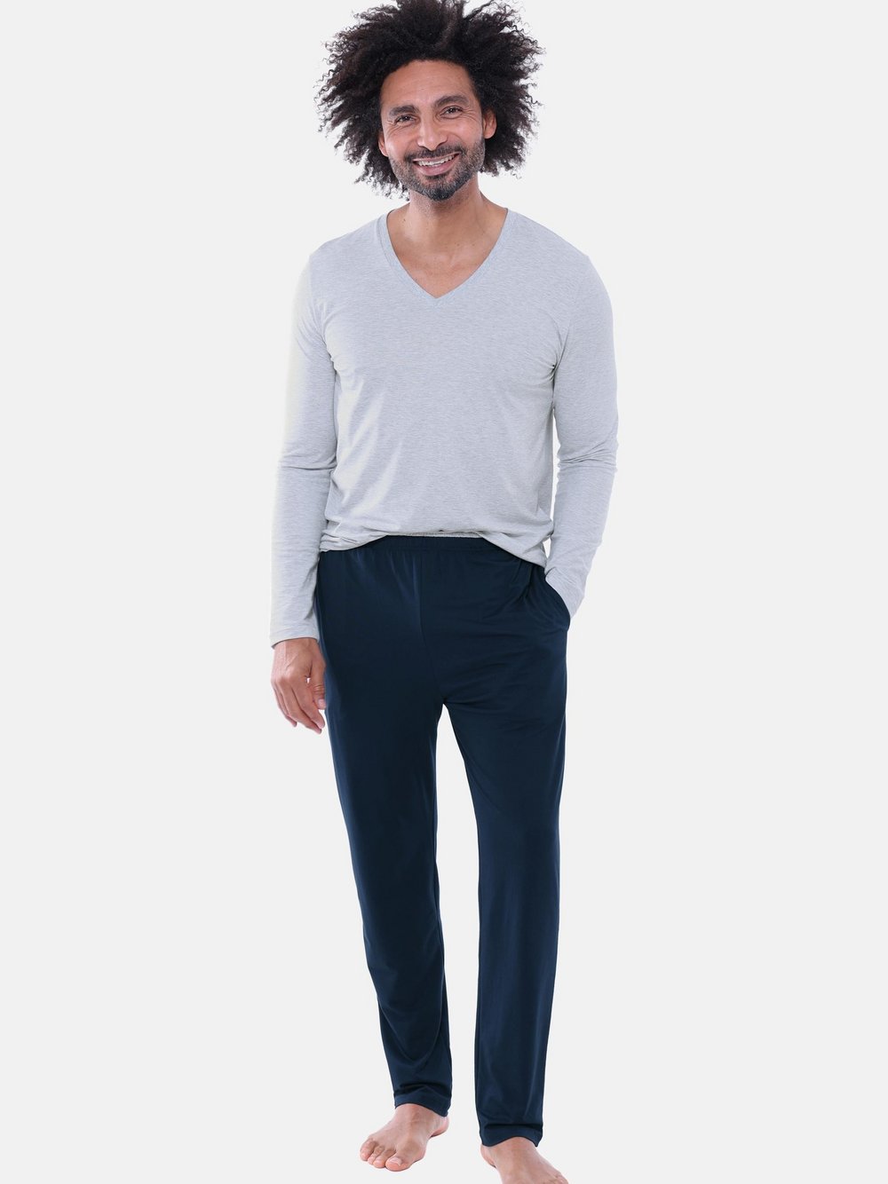 Mey Schlafanzug Herren mehrfarbig, S Image