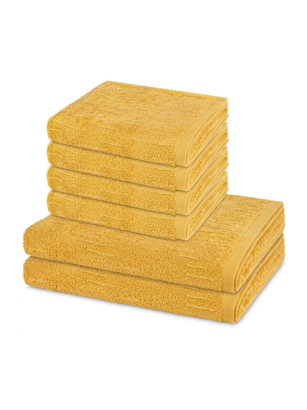 Ross Handtuchset 6-teilig Damen gelb, ONE SIZE Image