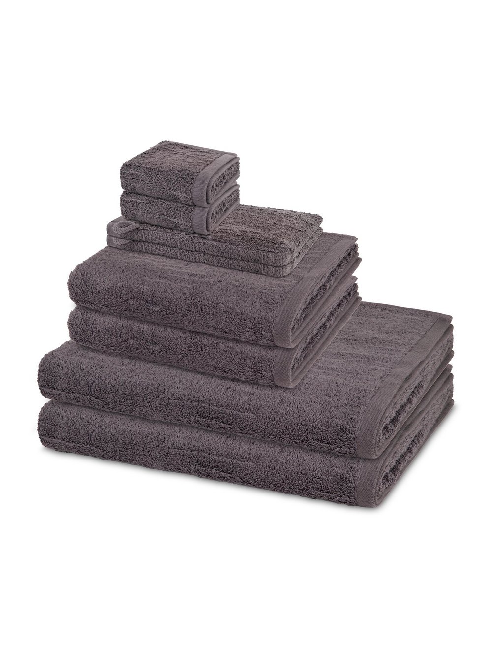 Ross Handtuchset 8-teilig Damen grau, ONE SIZE Image