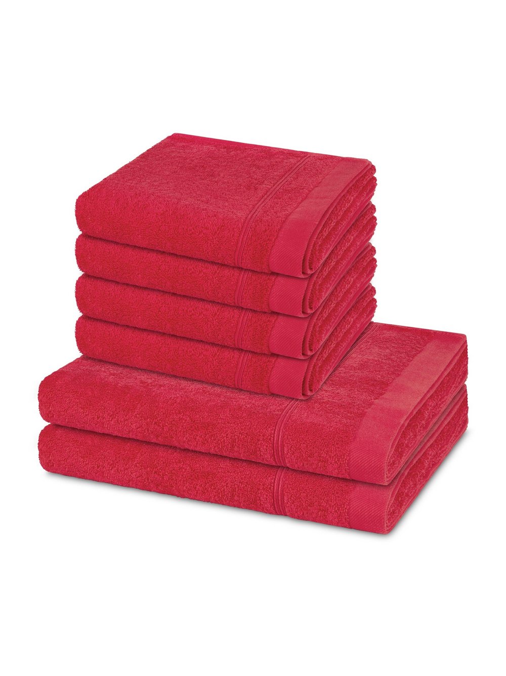 Ross Handtuchset 6-teilig Damen pink, ONE SIZE Image