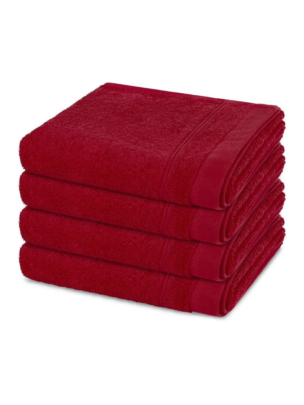 Ross Handtuchset 4-teilig Damen rot, ONE SIZE Image