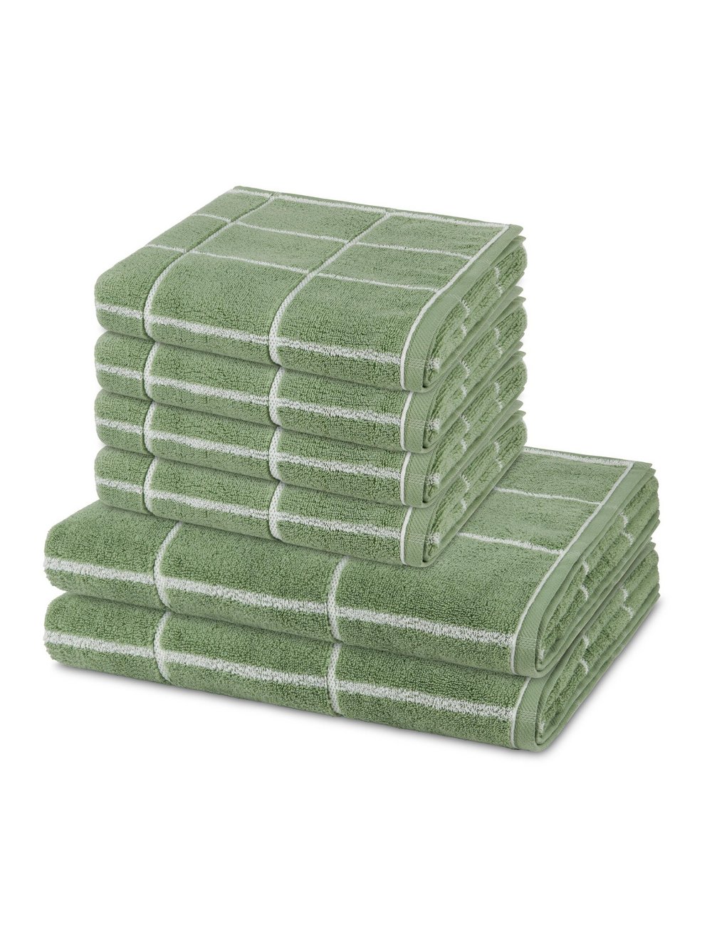 Ross Handtuchset 6-teilig Damen grün, ONE SIZE Image
