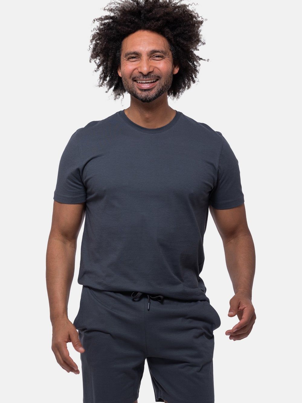 Mey Schlafanzug Herren grau, M Image