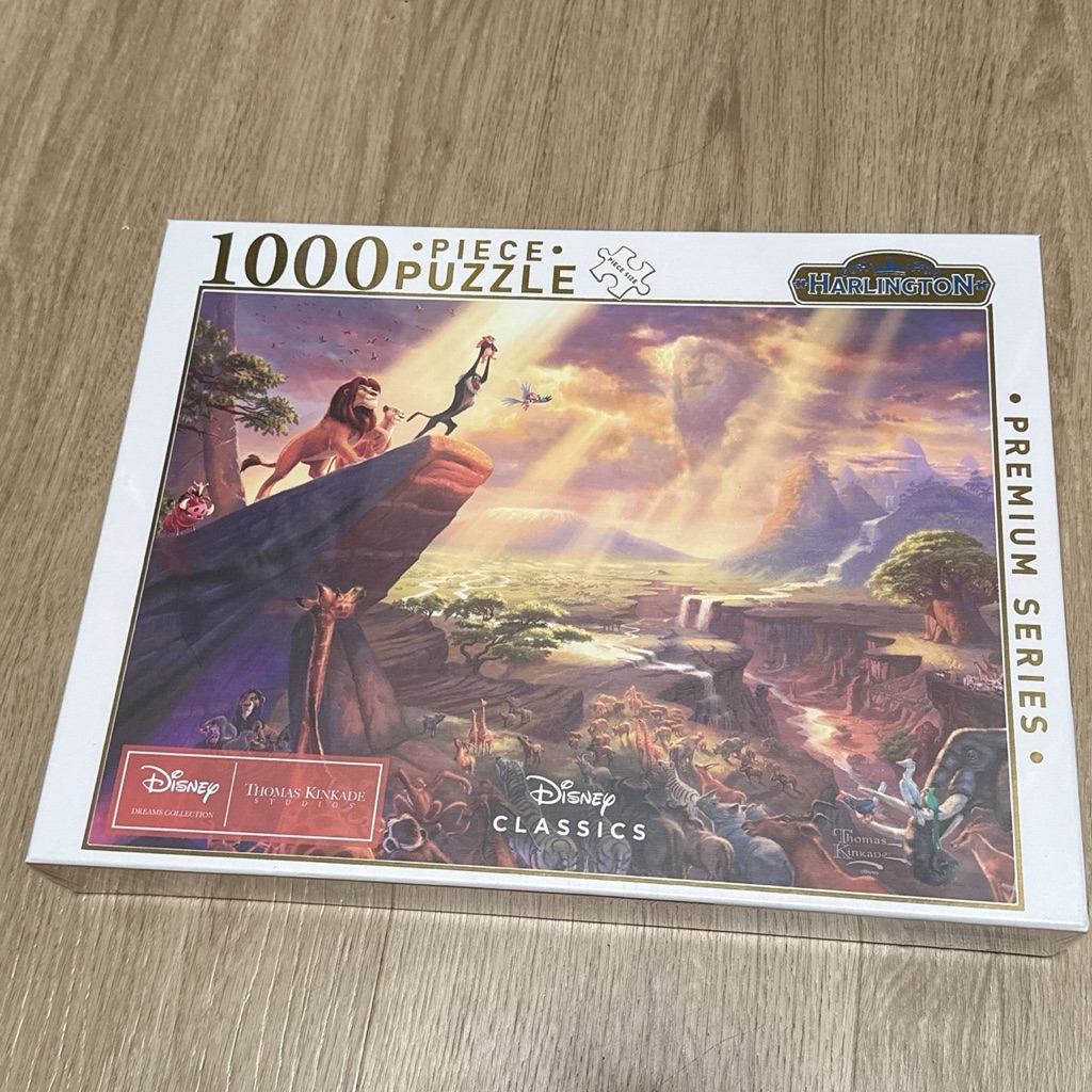 Disney Games | Thomas Kinkade Lion King Disney 1000 Pc Brand New | Color: White | Size: Os