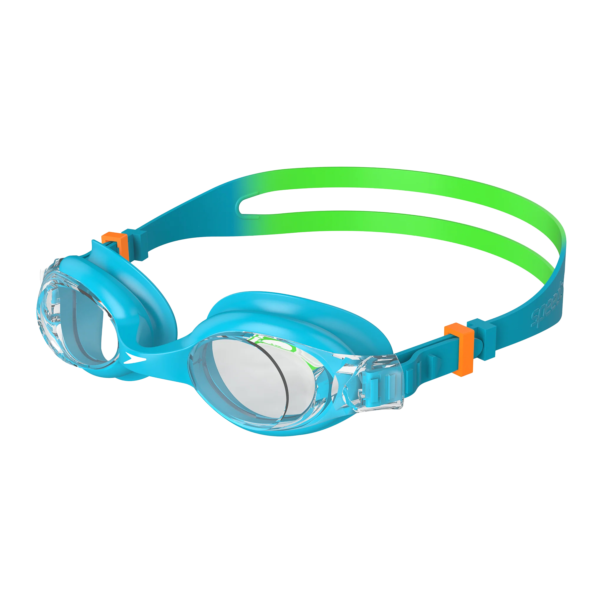 Speedo - "Skoogle" Brille für Kinder (Blau/Grün/Orange)