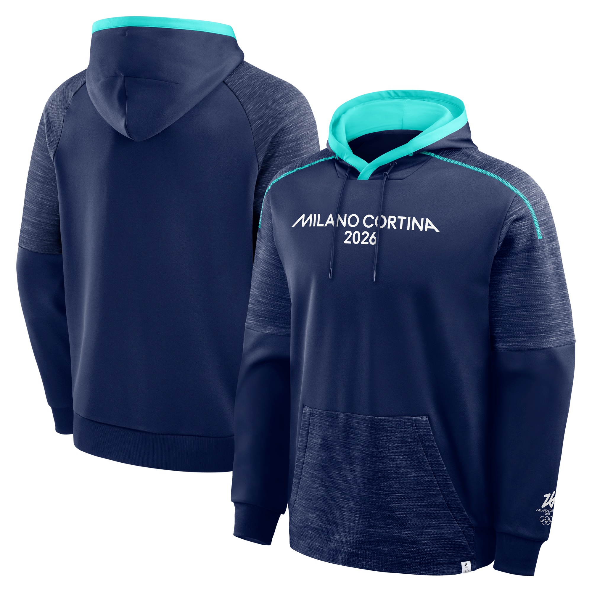 Fanatics Herren-Pullover-Hoodie „Milano Cortina 2026 Winter Olympics Agility Defender“ in Marineblau Image