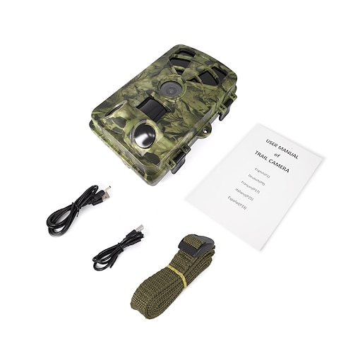 Wildkamera mit WLAN, mobile Wildkamera, 4K-Wildkamera (32 MP) mit Nachtsicht, IP66-Schutzart, ideal für die Wildtierbeobachtung im Freien Image