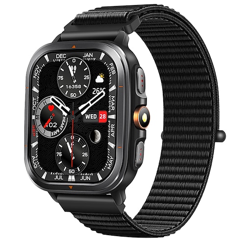 2025 Neue Outdoor 450mAh große Batterie Uhren Männer GPS Kompass Höhenmesser Barometer wasserdicht Sport Smart Watch Bluetooth Anruf Smartwatch Valentinstagsgeschenk Image