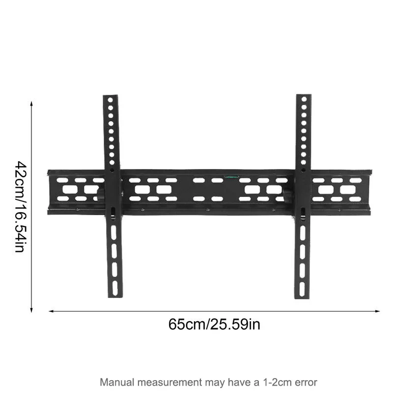 BEISHI TV-Wandhalterung für die meisten 32–65 Zoll Universal Tilt Low Profile Flachständer Max. Vesa 600 x 400 mm 40 kg Winkeleinstellung -5~15 ° Image