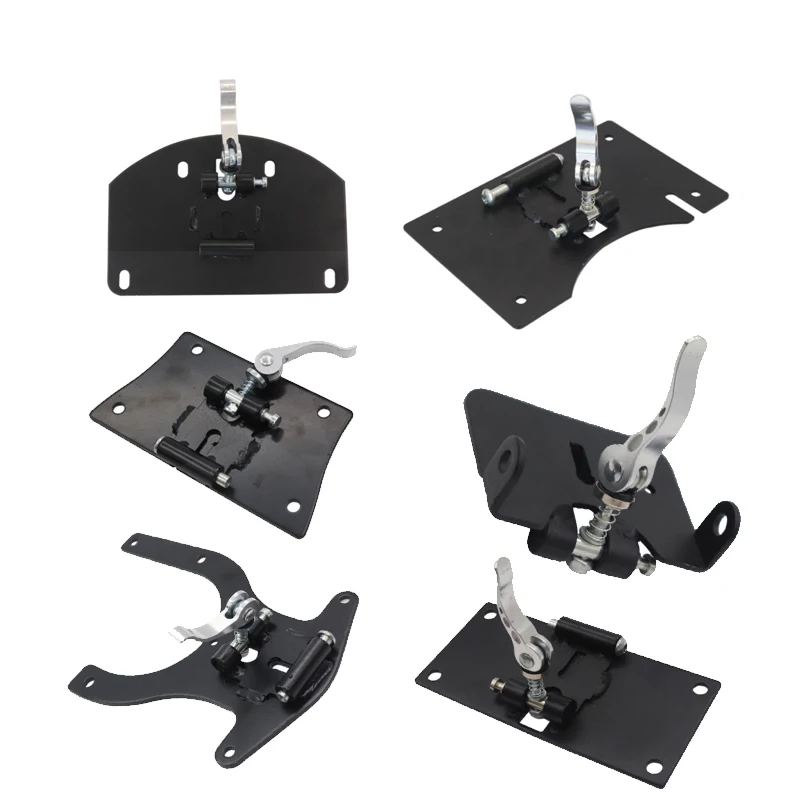 Elektro roller Sattelstütze Sattel klemme Metall basis Unterrohr Zubehör. Image
