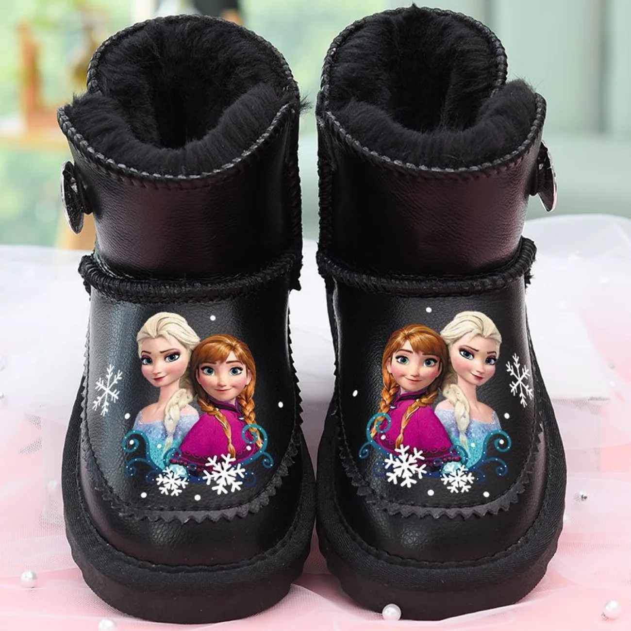 Disney Cartoon Kinder Frozen Stiefel Student Regenstiefel Kindermode Kinder Freizeitschuhe EU GRÖSSE 23-37