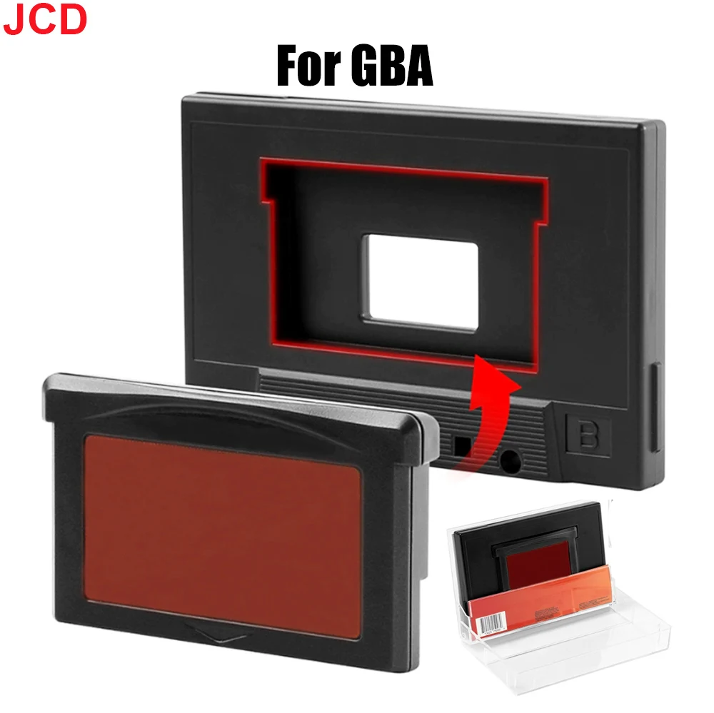 JCD 1pc Für GBA Kassette Lagerung Box Für Game Boy Advance Spiel Karte Halter Schutz Box Sammlung Schutz Fall Image