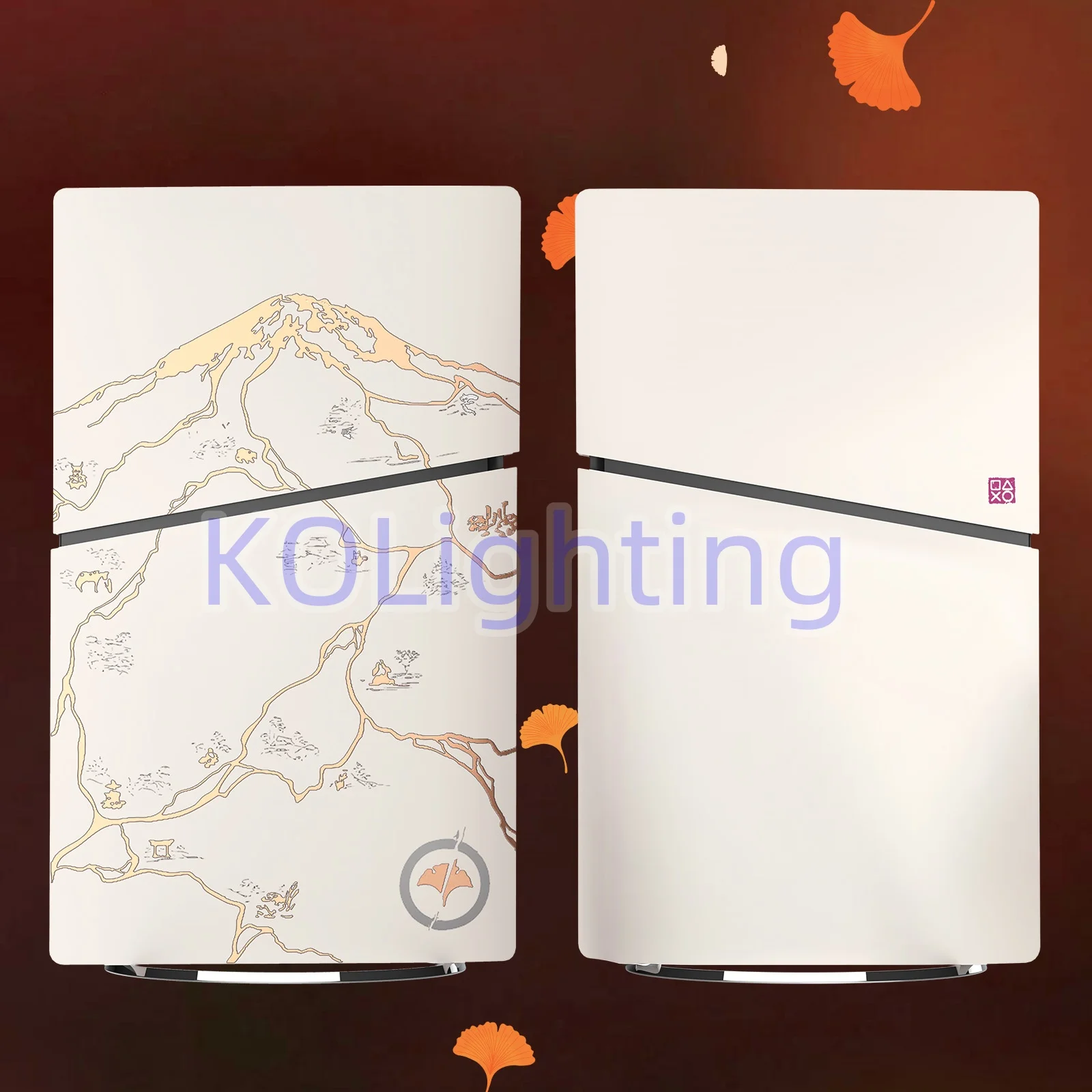 Neue aktualisierte Slim Digital Edition Cover Shell Panels, kompatibel mit PlayStation 5-Slim-Zubehör, schützende Ersatzplatten Image