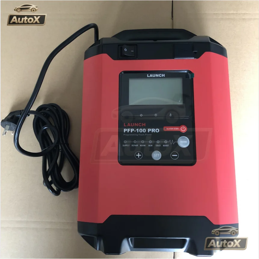Auto X für Autos, LKWs LAUNCH PFP-100 PRO Batterieladegerät unterstützt 12 V und 24 V PFP100 PRO Programmier-Flash-Leistung Image