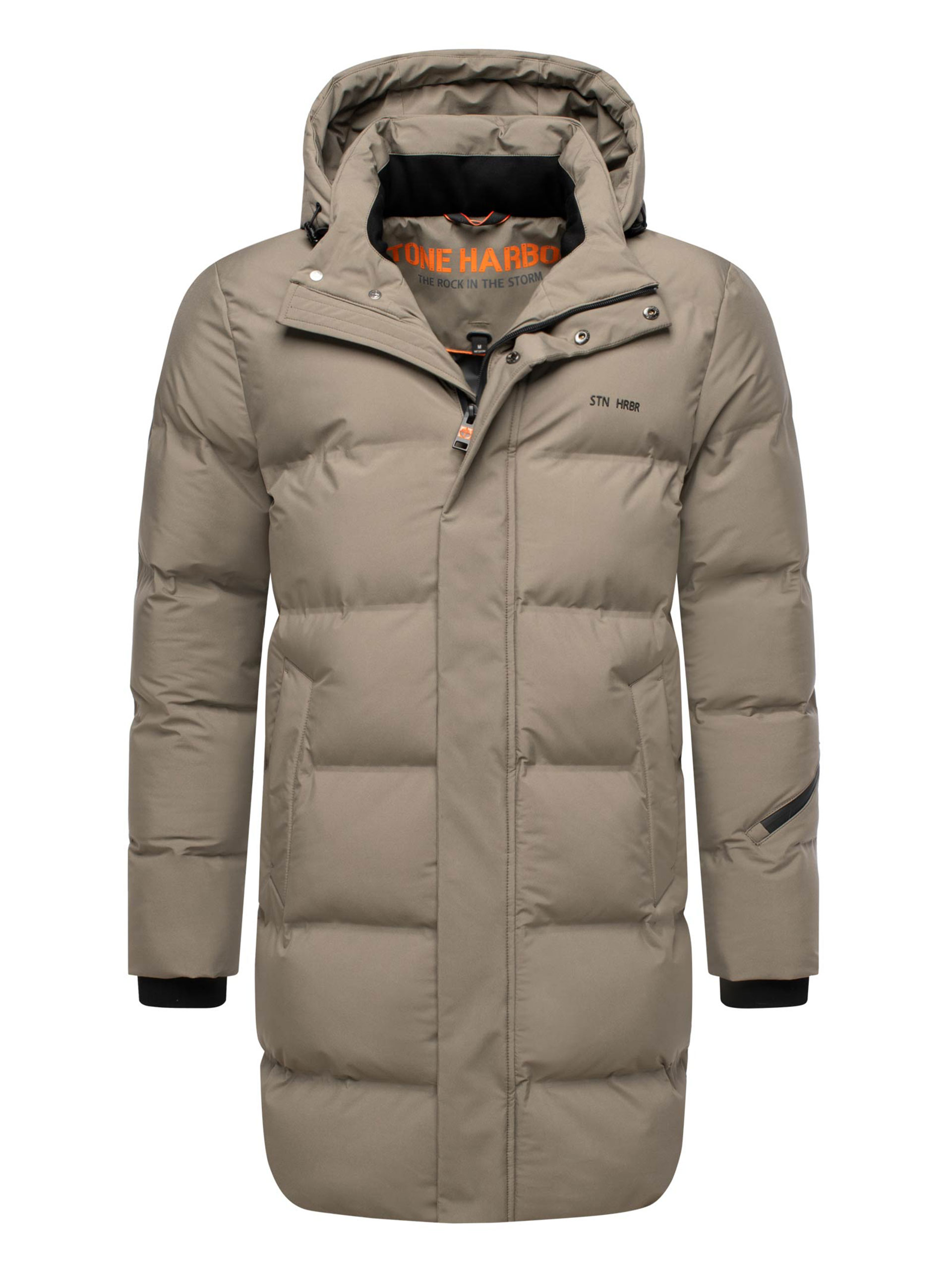 Stone Harbour Herren Wintermantel Thadeek mit abnehmbarer Kapuze & Magnettaschen Image