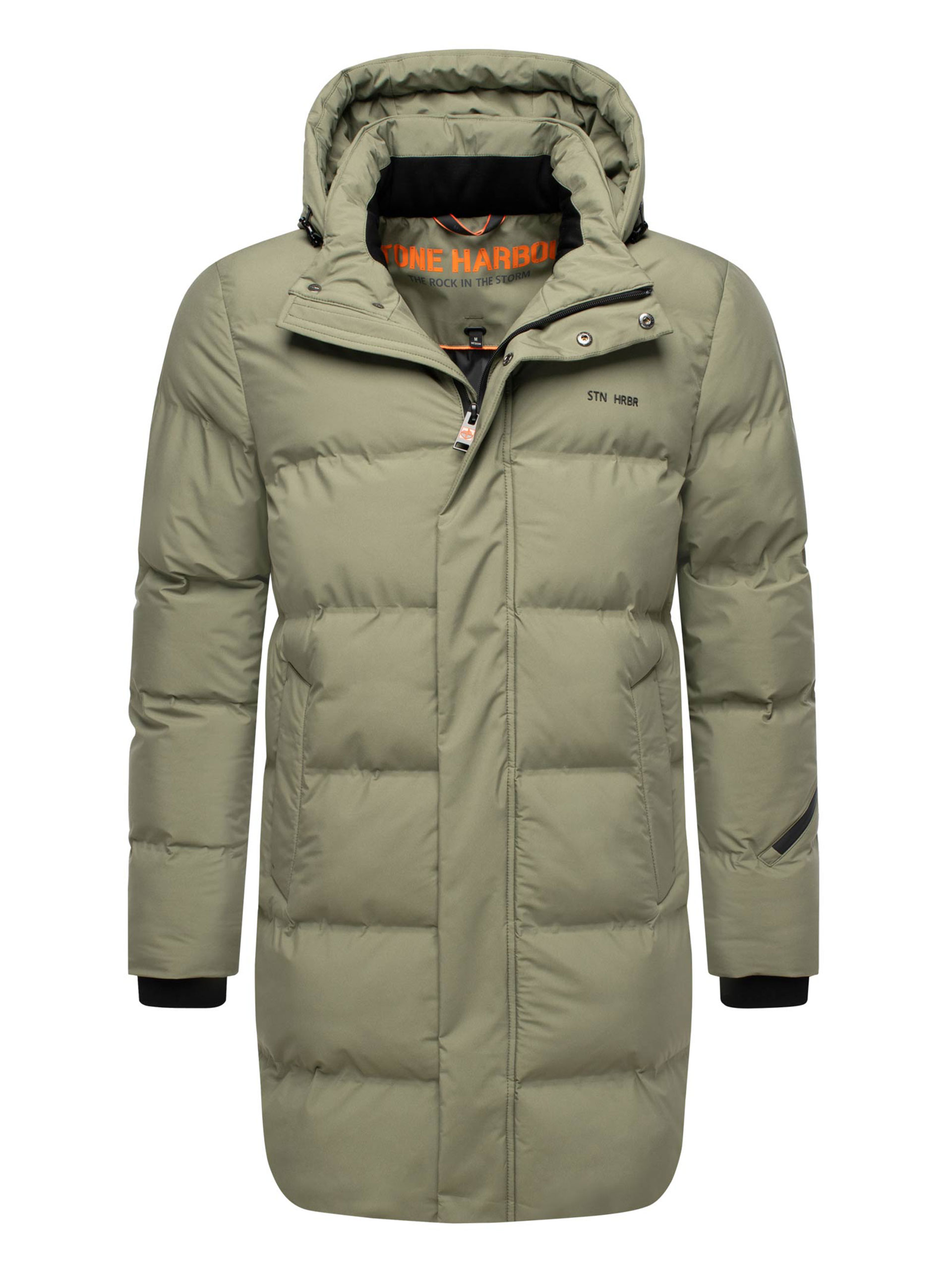 Stone Harbour Herren Wintermantel Thadeek mit abnehmbarer Kapuze & Magnettaschen Image