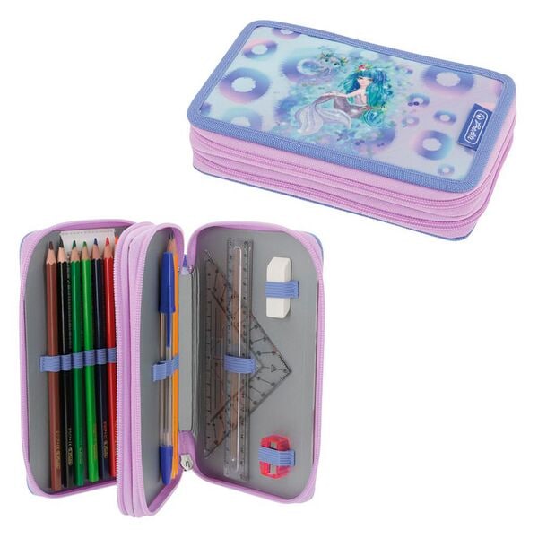 Herlitz Federmäppchen befüllt »Mystic Mermaid« 23-teilig, 19.3x5x11.5 cm Image