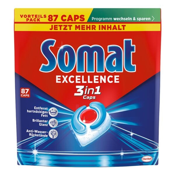 Somat Spülmaschinencaps »Excellence 3in1« 87 Stück Image
