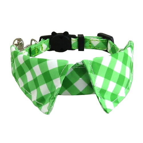 Collare per cani per il giorno di San Patrizio con papillon rimovibile e carino, collari per animali domestici regolabili di grandi dimensioni