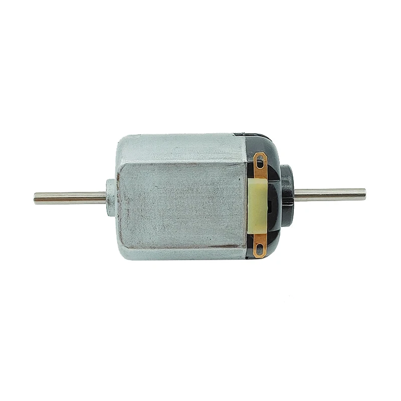 FC-130SA Mini 130 Motore a doppio albero DC 3V 3.7V 5V 6V 25000RPM Ad alta velocità Micro 20mm Motore elettrico FAI DA TE Hobby Giocattolo Auto Barca Treno