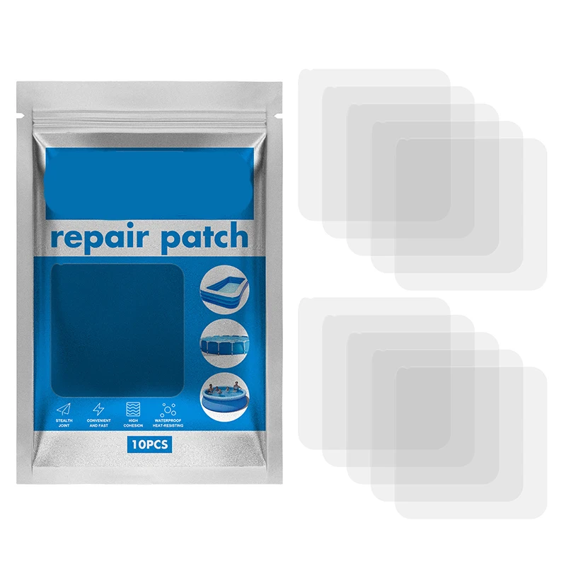 10/20/30 stücke Transparent Nano Patch Schwimmen Kreis Reparatur Patch Starke Haftung Cuttable Langlebig Schwimmen Kreis Reparatur Patches Image