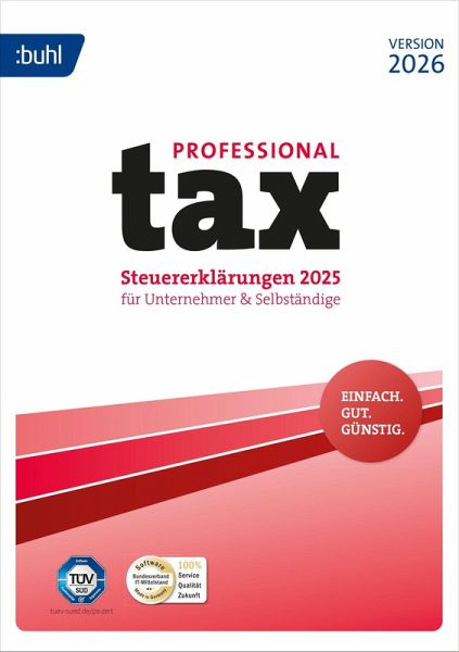 tax 2026 Professional - BUHL-DATA-SERVICE GMBH / Buhl Data Service