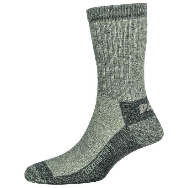 P.A.C. - TR 8.1 Trekking Merino Heavy - Wandersocken 40-43 | EU 40-43 grau/oliv