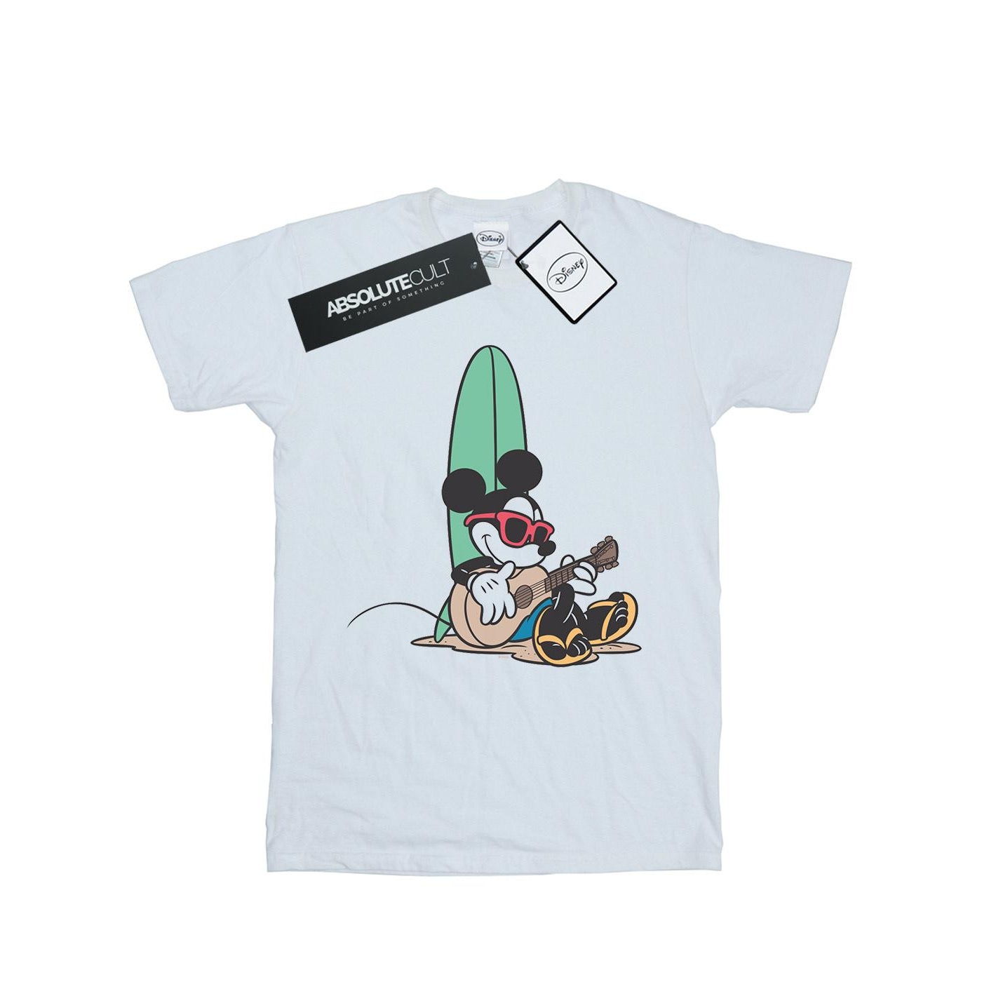 Disney - "Surf And Chill" T-Shirt für Herren (Weiß) Image