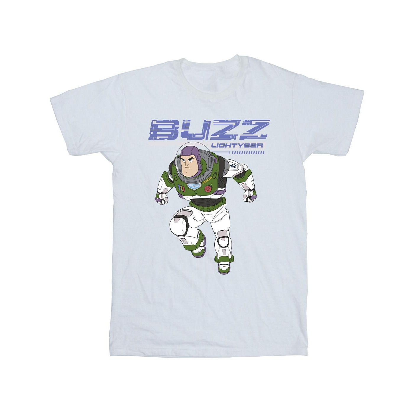 Disney - "Lightyear Buzz Jump To Action" T-Shirt für Mädchen (Weiß) Image