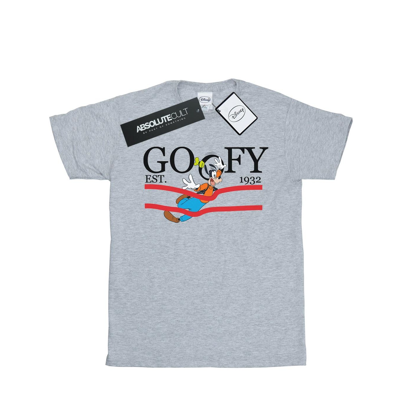 Disney - "Goofy By Nature" T-Shirt für Herren (Grau) Image