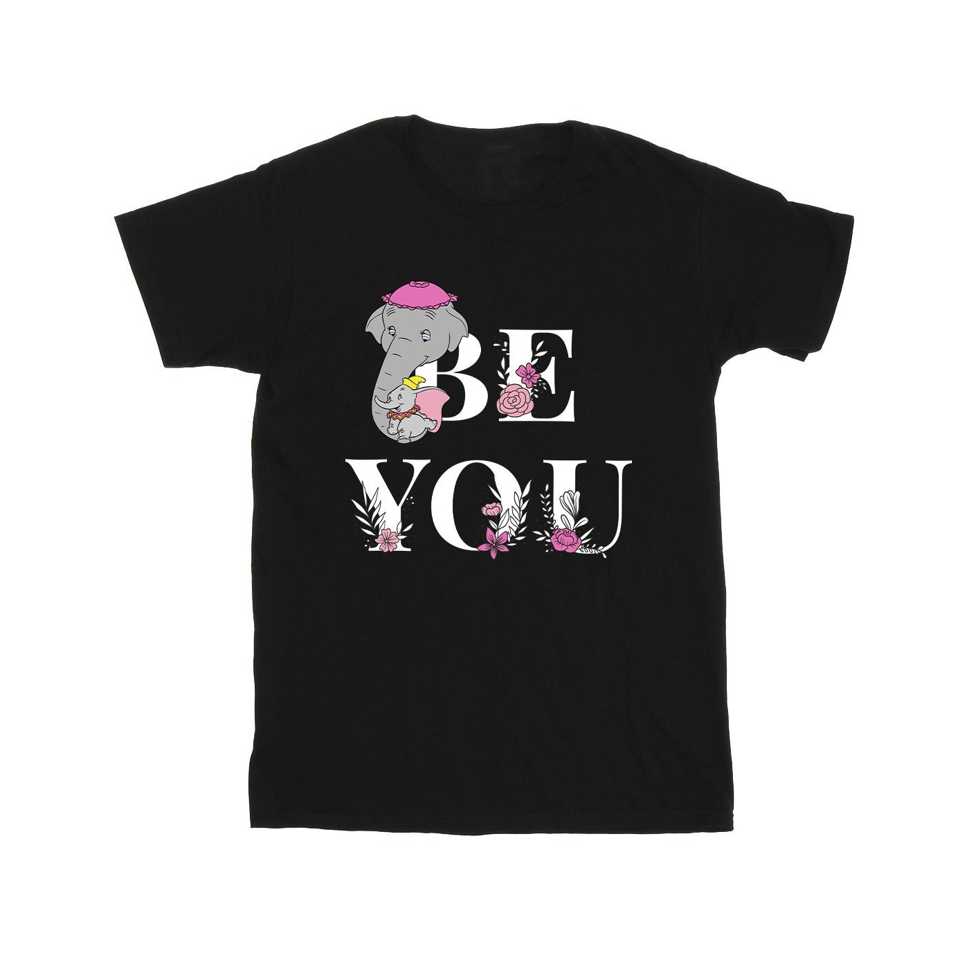 Disney - "Dumbo Be You" T-Shirt für Mädchen (Schwarz) Image