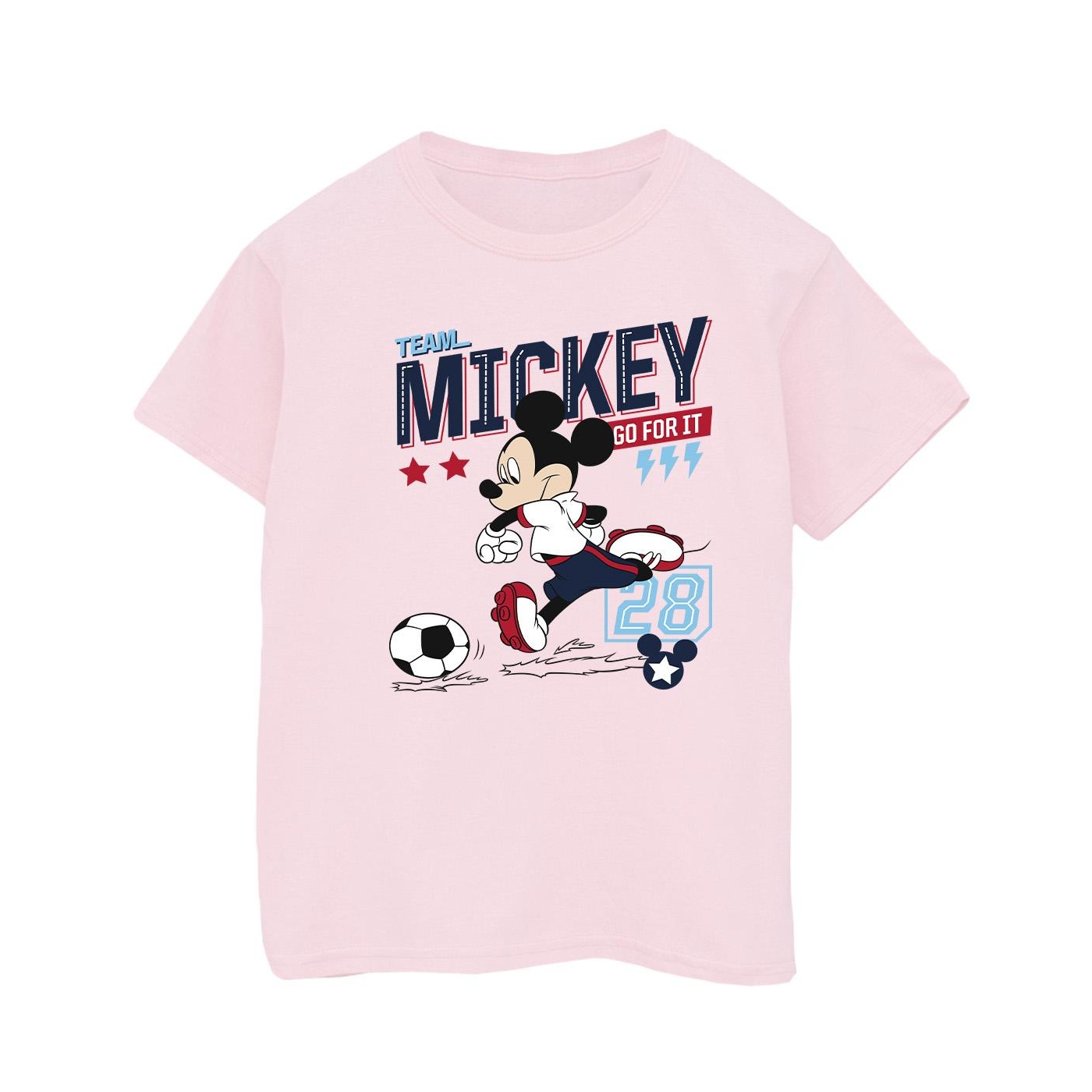 Disney - "Team Football" T-Shirt für Jungen (Babyrosa) Image