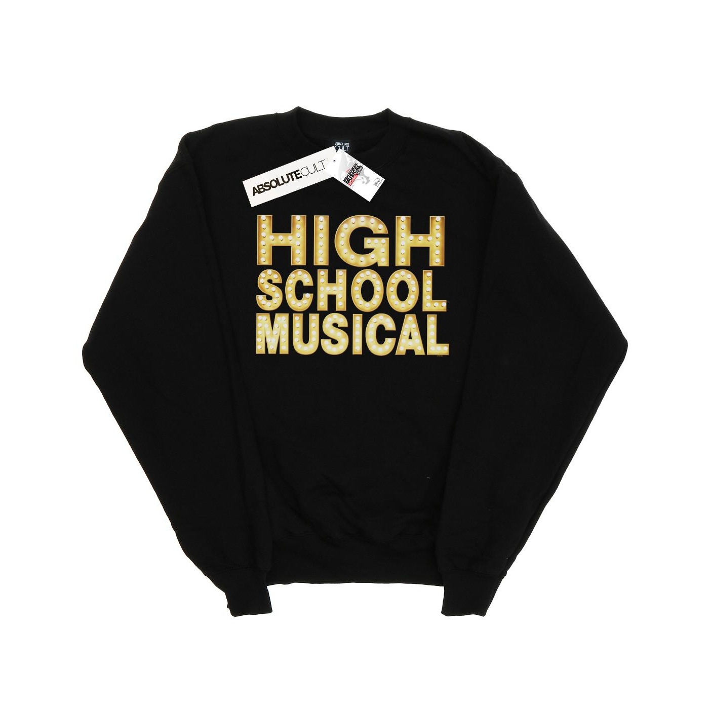 Disney - "High School Musical The Musical Lights Logo" Sweatshirt für Mädchen (Schwarz) Image