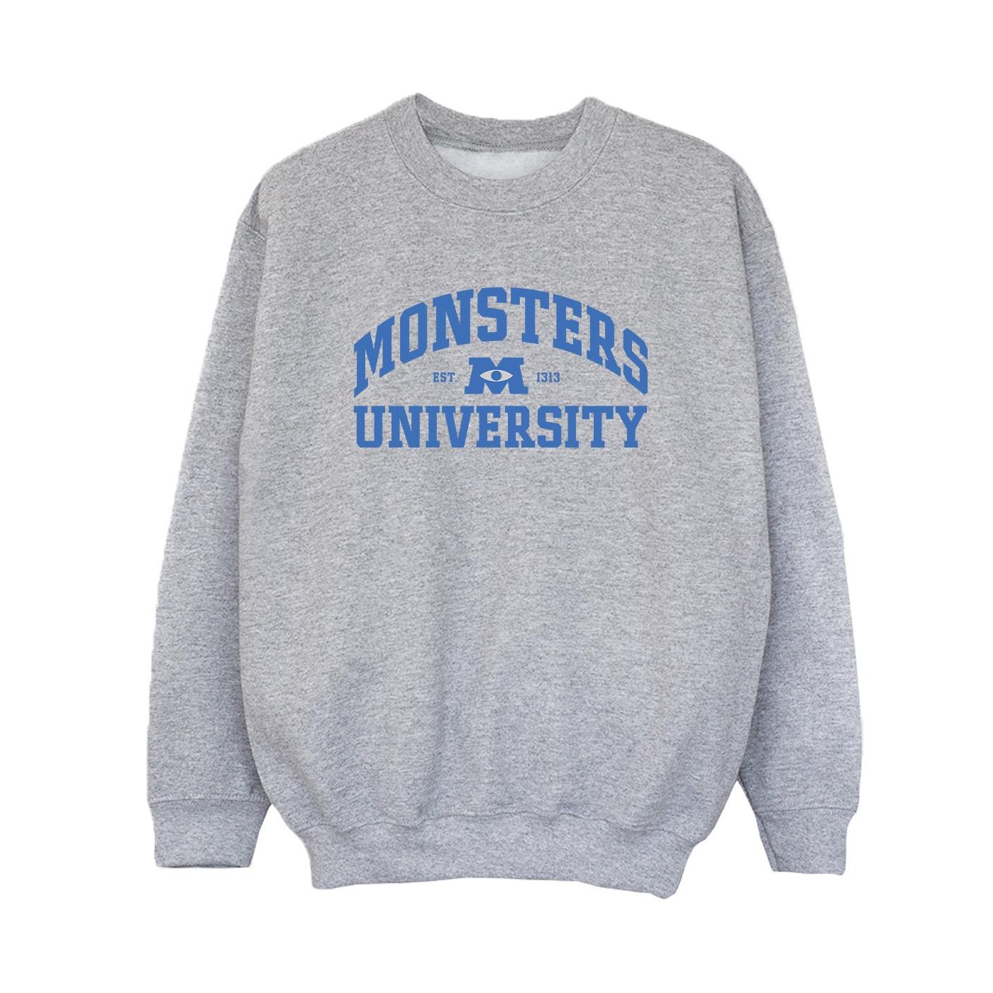 Disney - "Monsters University Logo" Sweatshirt für Jungen (Grau) Image