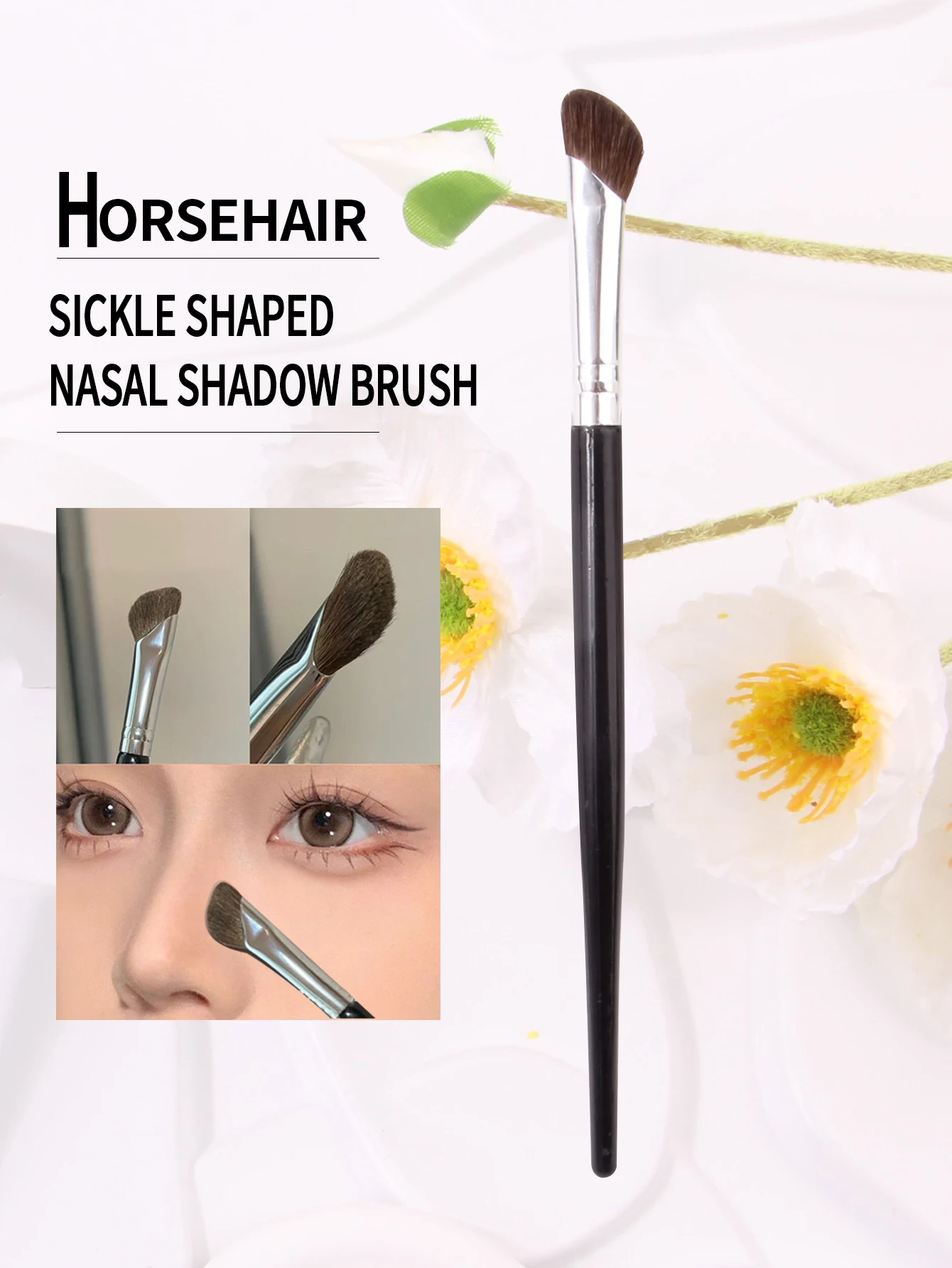 3D Nase Schatten Pinsel V Gesicht Kontur Make-Up Pinsel Weiches Haar Rouge Highlight Pulver Kosmetik Frauen Gesichts Schönheit Werkzeuge