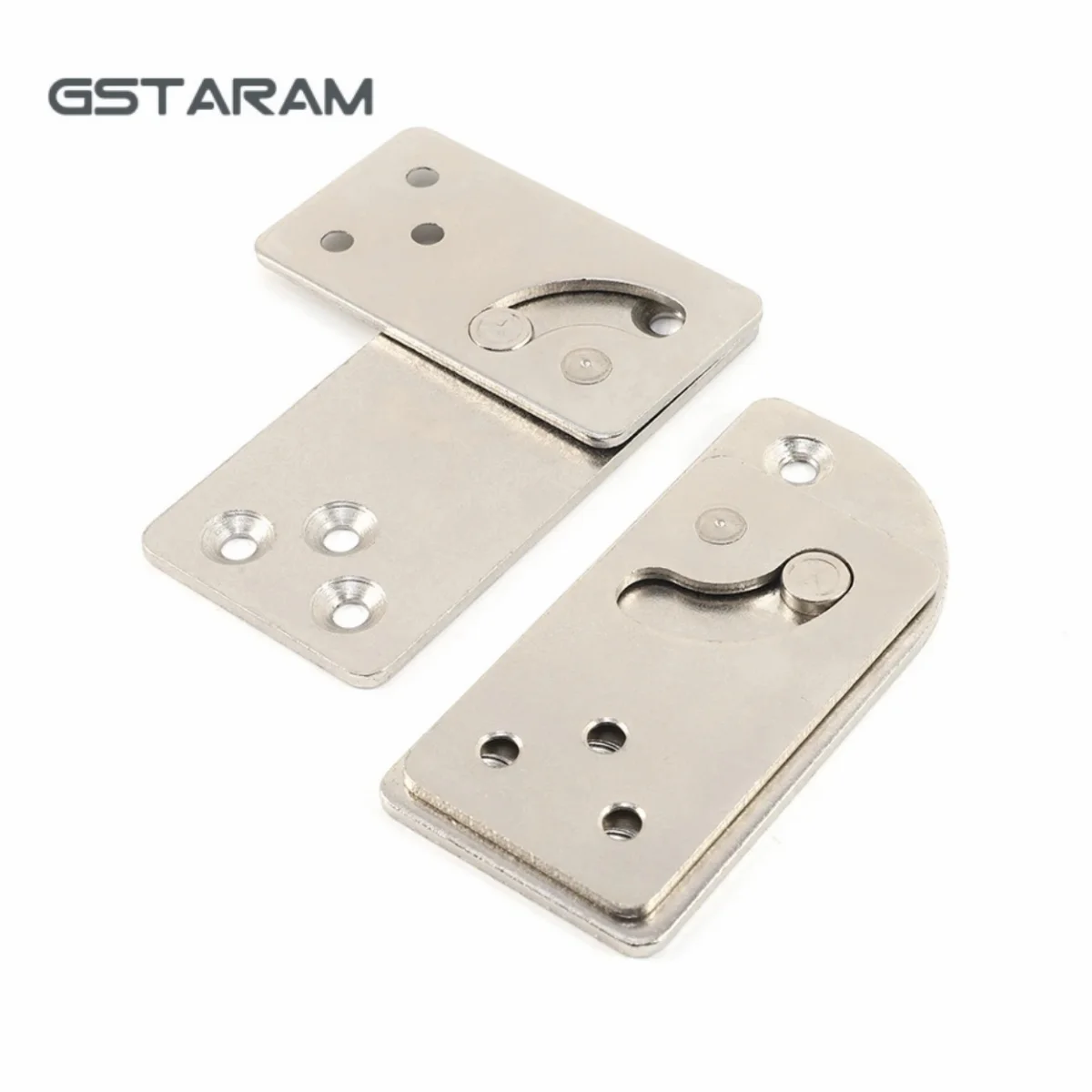 GSTARAM Drehtisch-Hardware mit rechter Öffnung, 90-Grad-Drehung, multifunktionale Möbel-Hardware, linker klappbarer Drehtisch, Schreibtisch