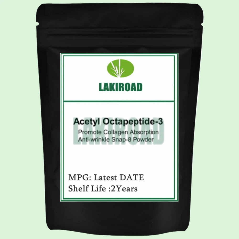 Kosmetisches Acetyl Octapeptide-3 Rohpulver SNAP-8 Peptid fördert die Kollagenabsorption Anti-Falten Image