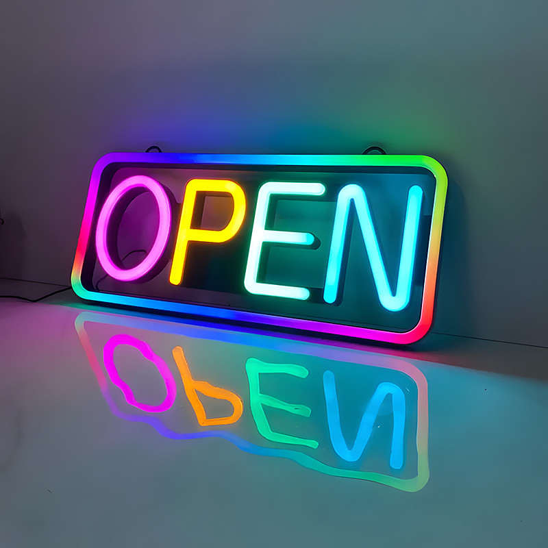 Colorful neon lights, e-sports room, game hall, RGB decorative wall lights, pendant lights, USB powered remote control