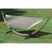 Arlmont & Co. Karlisa Poolside Double PVC-Coated Polyester Camping Hammock Polyester in Brown | 0.5 H x 60 W in | Wayfair