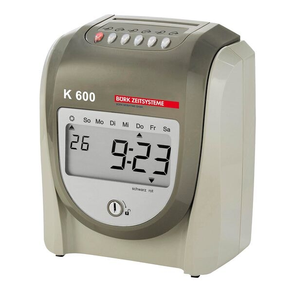 BÜRK MOBATIME Stempeluhr »K600«, 19x22.5 cm Image