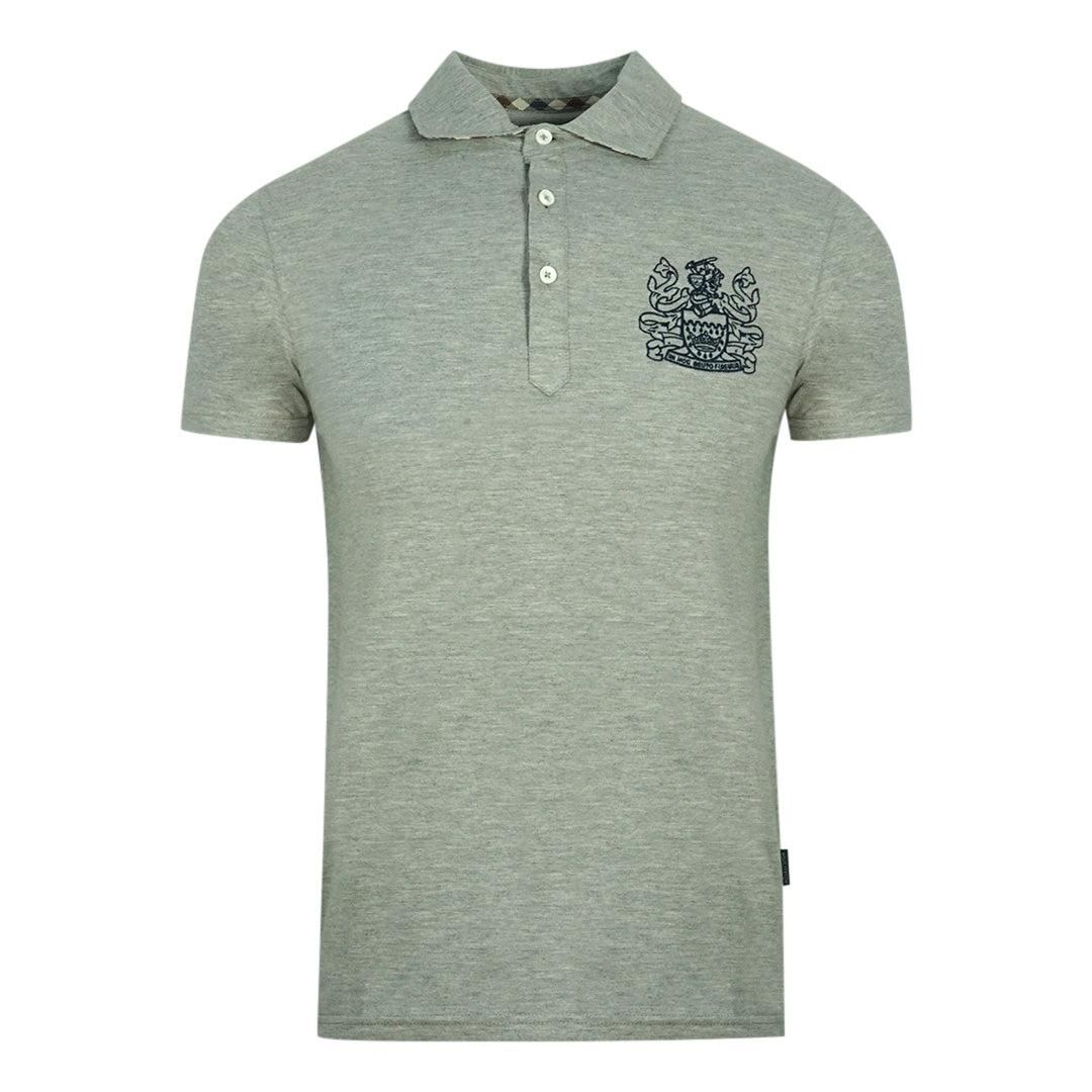 Aquascutum Unisex Erwachsene Aldis Brust-Logo Poloshirt (Grau) Image