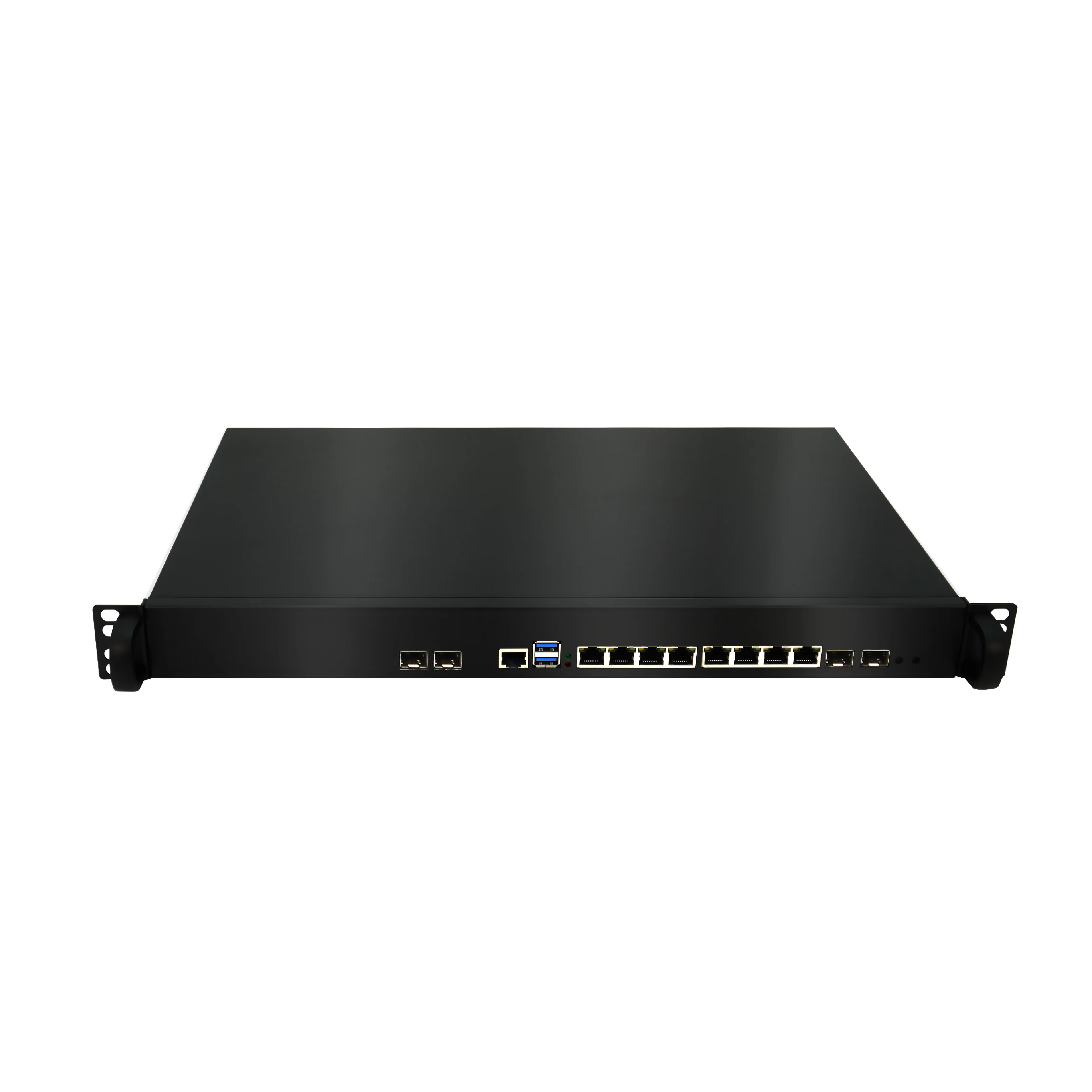 1U Mikrotik Firewall Router Core I7 3520M PfSense Opnsense Server PC mit 8Lan 2SFP 10G 2SFP 1G für Netzwerksicherheitsgeräte Image