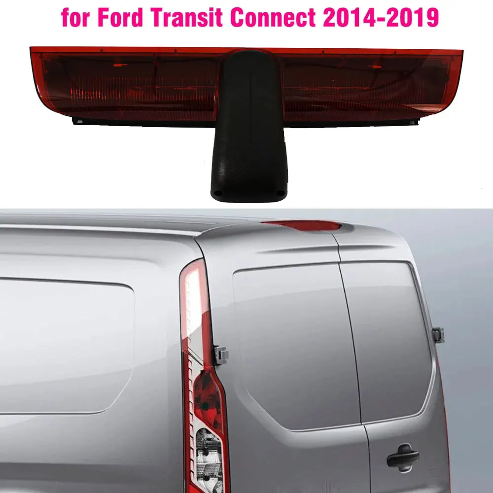 Nachtsicht BackUp Parkplatz Bremslicht HD 3RD Rückansicht Reverse Kamera Für Ford Transit Connect 2012 2013 2014 2015 ~ 2019 Image