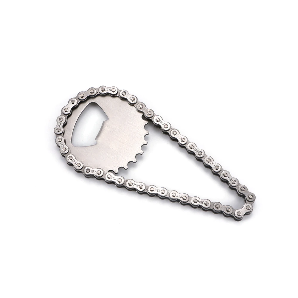 1 stücke Kreative Fahrrad Kette Flasche Opener Bar Getränke Bier Tools Neuheit Bier Cap Opener Küche Zubehör Image