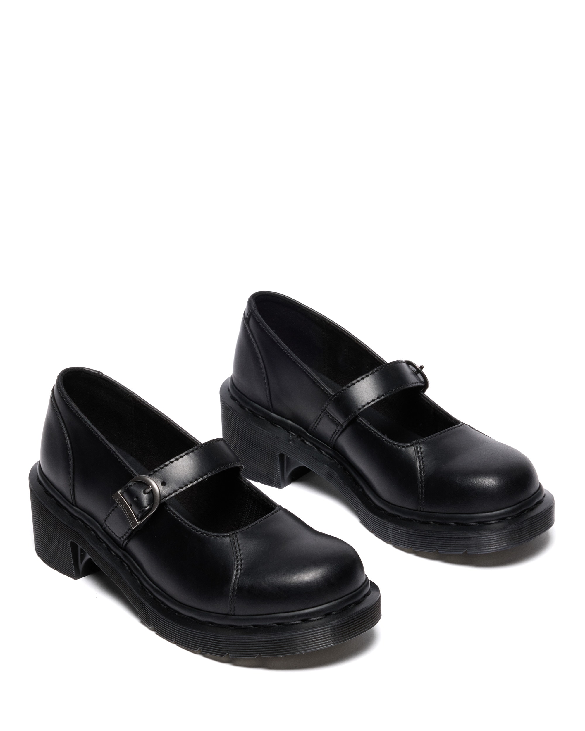 Spangenpumps DR. MARTENS "Maryjane", Damen, Gr. 39, schwarz, Leder, Schuhe Spangenpumps, Pumps, Ballerina, Halbschuh, Mary Jane mit 6-cm-Blockabsatz