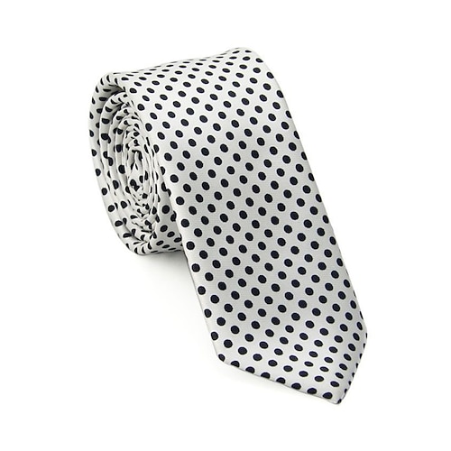 Herren Polyester Krawatten in mehreren Mustern Stilvolle Designs für Karneval und Maskerade-Bälle Image