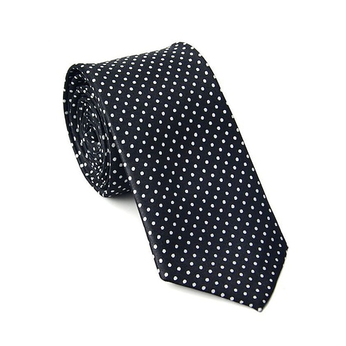 Herren Polyester Krawatten in mehreren Mustern Stilvolle Designs für Karneval und Maskerade-Bälle Image