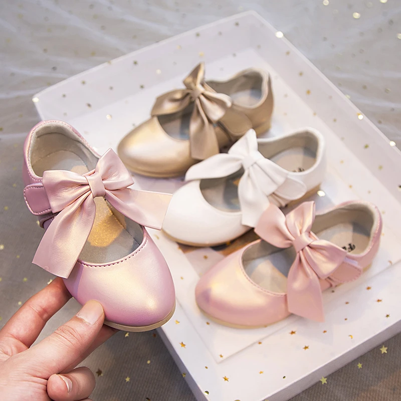 2023 frühling kinder schuhe mädchen schuhe prinzessin schuhe mode mädchen sandalen kinder einzelnen schuhe Bowknot Sommer mädchen sandalen